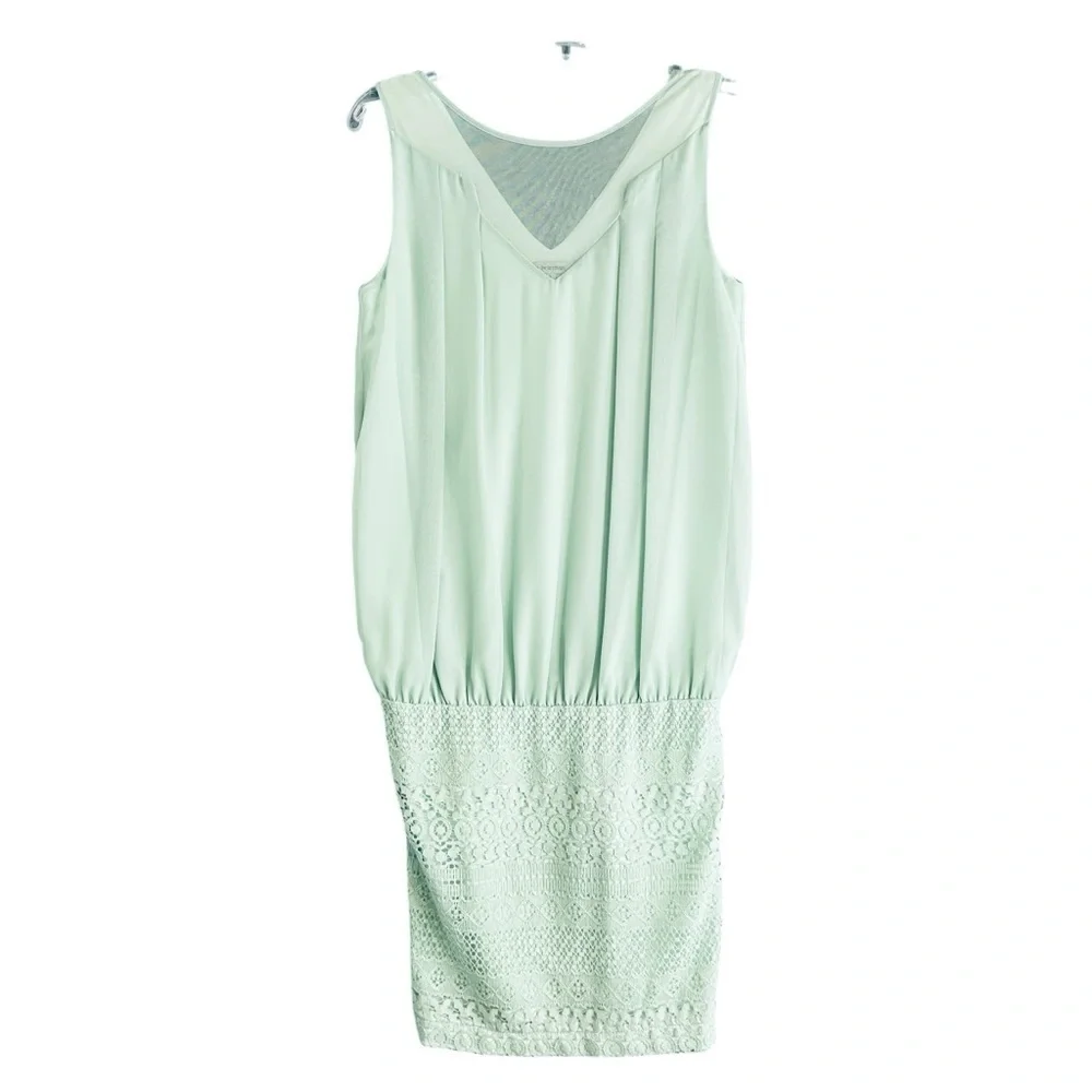 J. PETERMAN Alice's 1920s Dress Blouson Pale Aqua Size 0